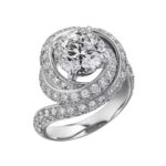 انشگتر جواهر Trinity Ruban Solitaire کارتیه